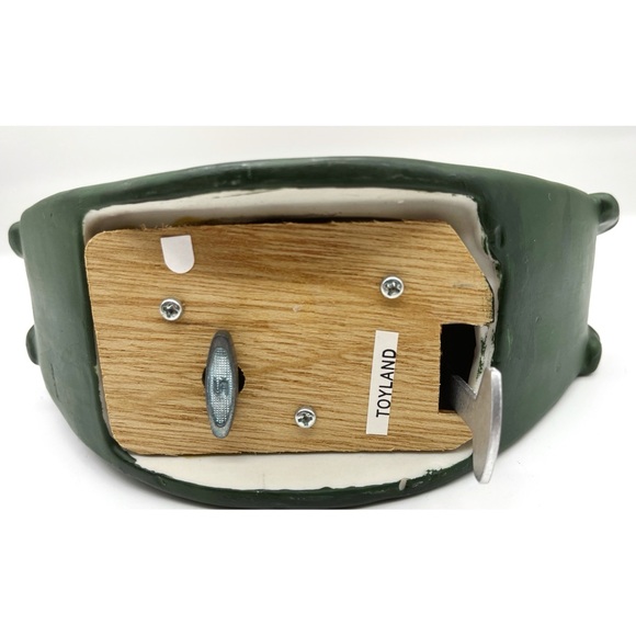 Rocking Horse Musical Toyland Bisque Porcelain Figure 8" Toyland - Picture 6 of 7